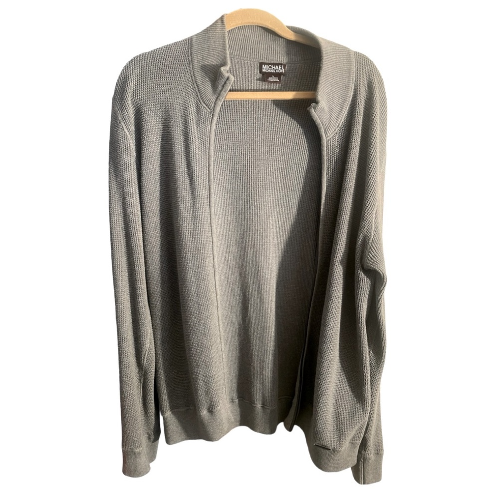 Mens zip up sweater. Size Large but fits more like an XL.